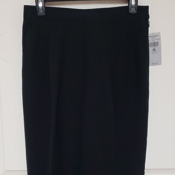 Amanda Smith  Pure Wool Black Pants sz 12 - Picture 7 of 10